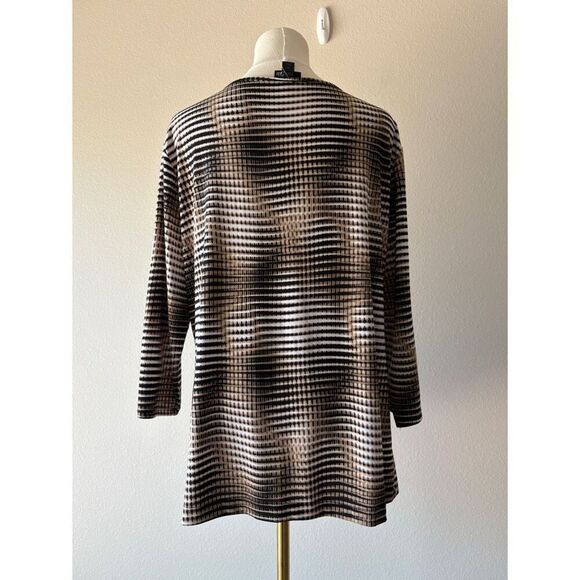 east 5th y2k trippy layered v-neck blouse - Picture 4 of 5